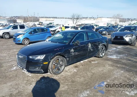 2017 Audi A4 2.0T Premium z USA, uszkodzony, nr VIN WAUFNAF48HN028975